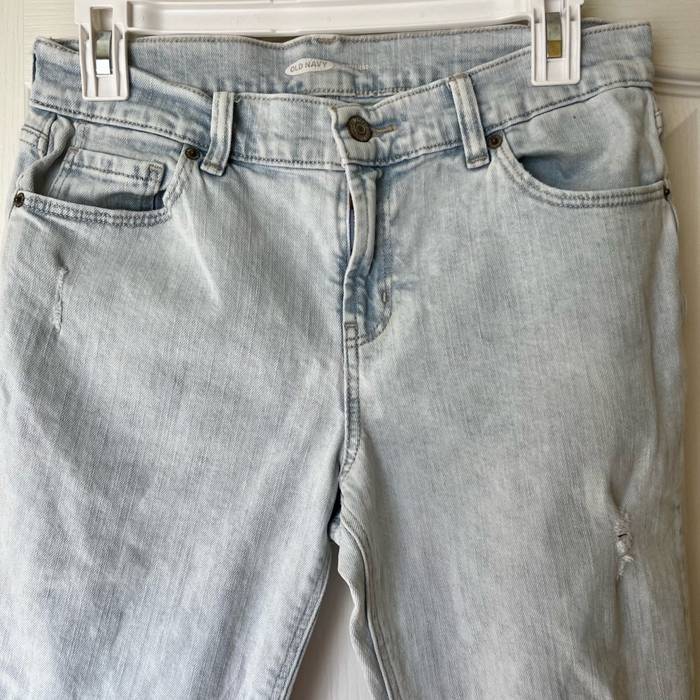 Old Navy Distressed Size 2 Boyfriend Jeans